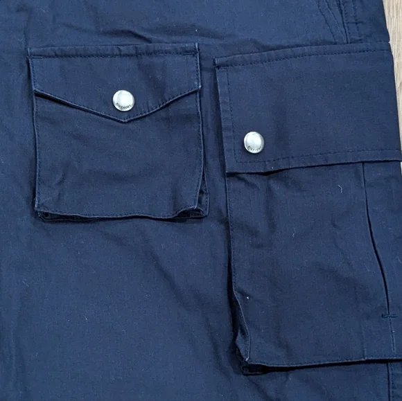 $2200 Mens Givenchy Cotton Utilitarian Pockets Carpenter Pants Navy 52 US 36 - Picture 3 of 13